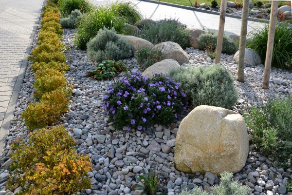 Decorative Rock Installation in Ogden