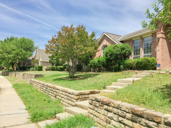 Sloped Yard Landscaping in Ogden